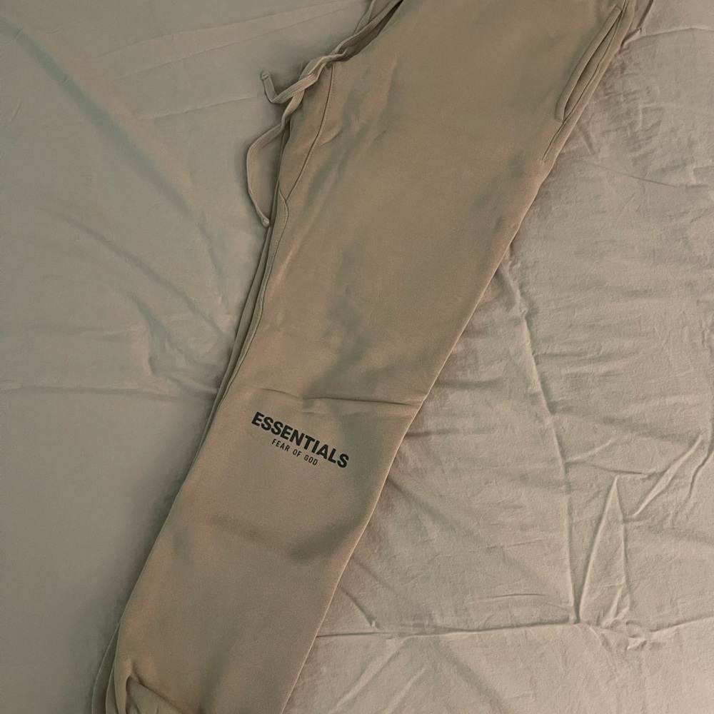 Fear of God Essentials Men's Beige Joggers